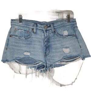 BDG High Cut Off High Rise Destroyed Jean Shorts